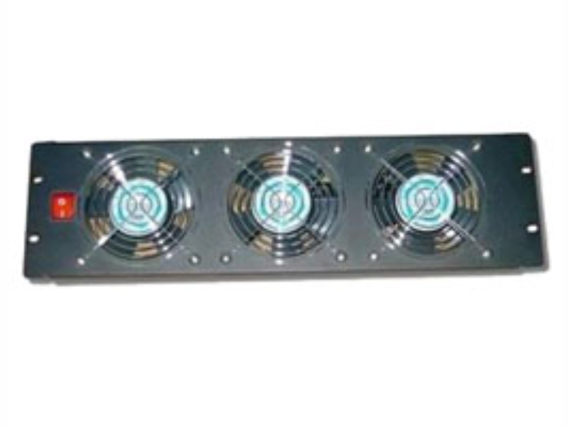 3U AC fan unit with 3 fans