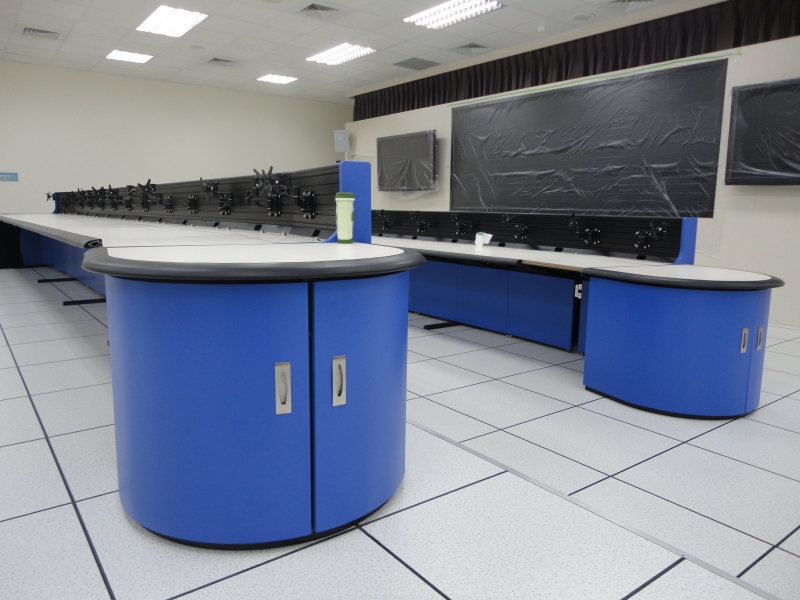 Console desk - Arc shape type-A