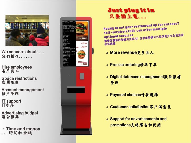 Self-service KIOSK