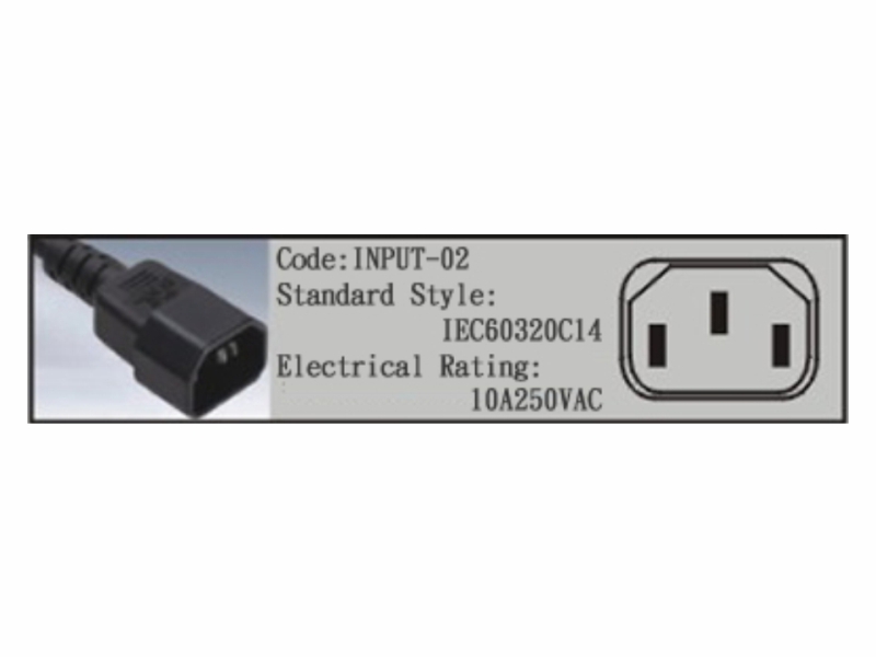 19 inch IEC C13 outlet PDU with indicator