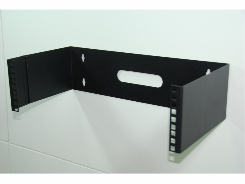 Rack mount hinged panel